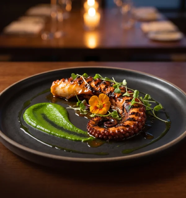 Осьминог-хоровац fine-dining — армянская кухня в гиде Michelin